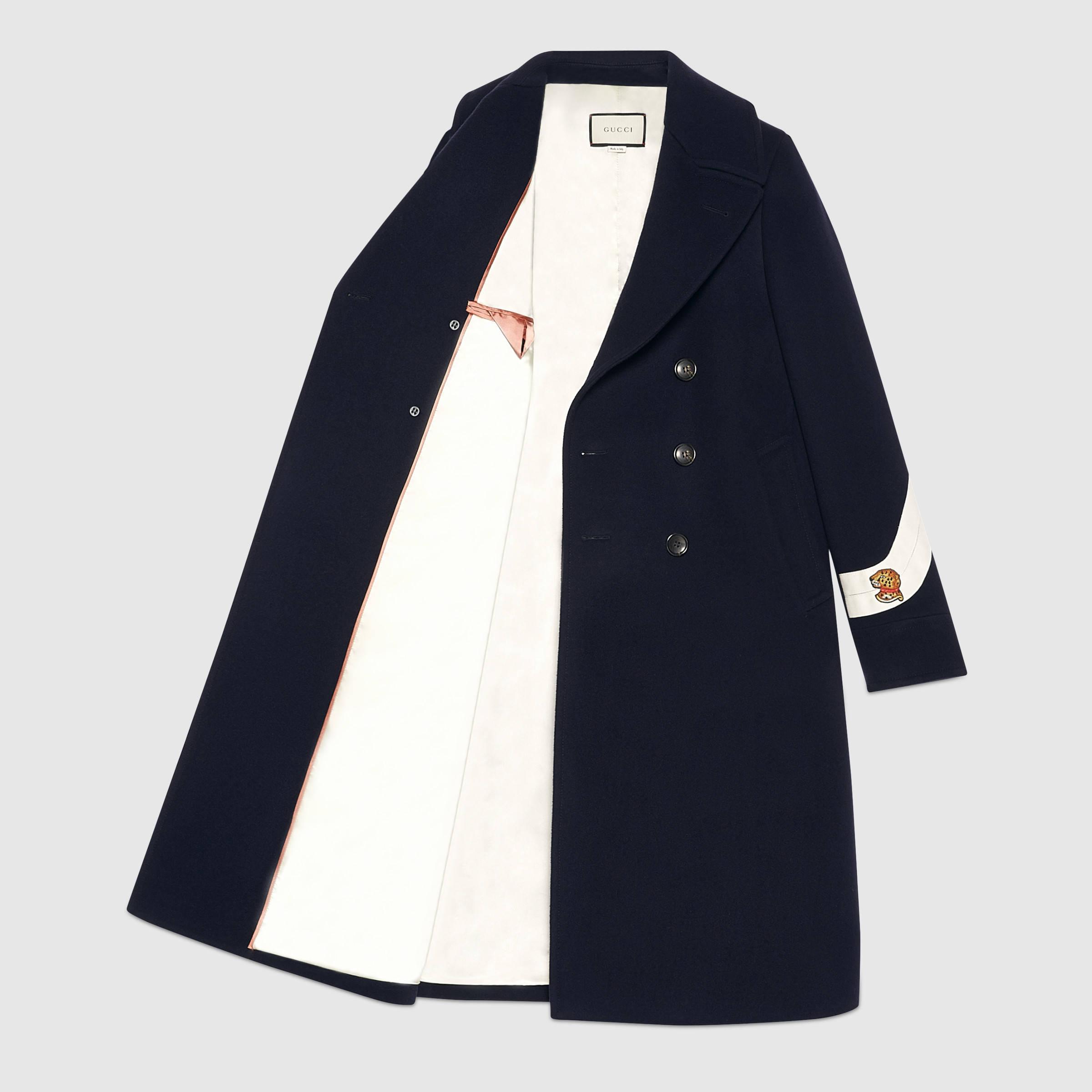 Gucci Wool Cashmere Jacket in Blue for Men | Lyst UK Gucci Wool Cashmere Jacket in Blue for Men | Lyst UK